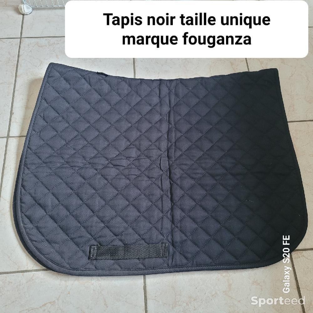 Equitation - Tapis noir taille unique marque fouganza - photo 5