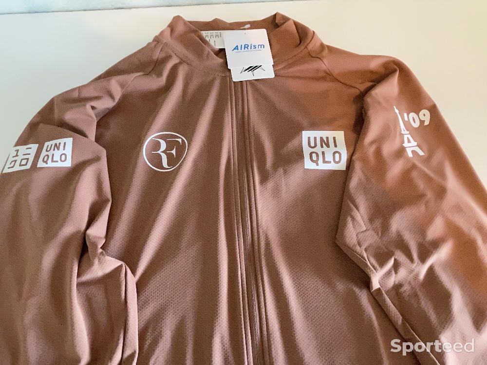 Tennis - Veste marron Federer : Roland Garros 2019 - photo 1