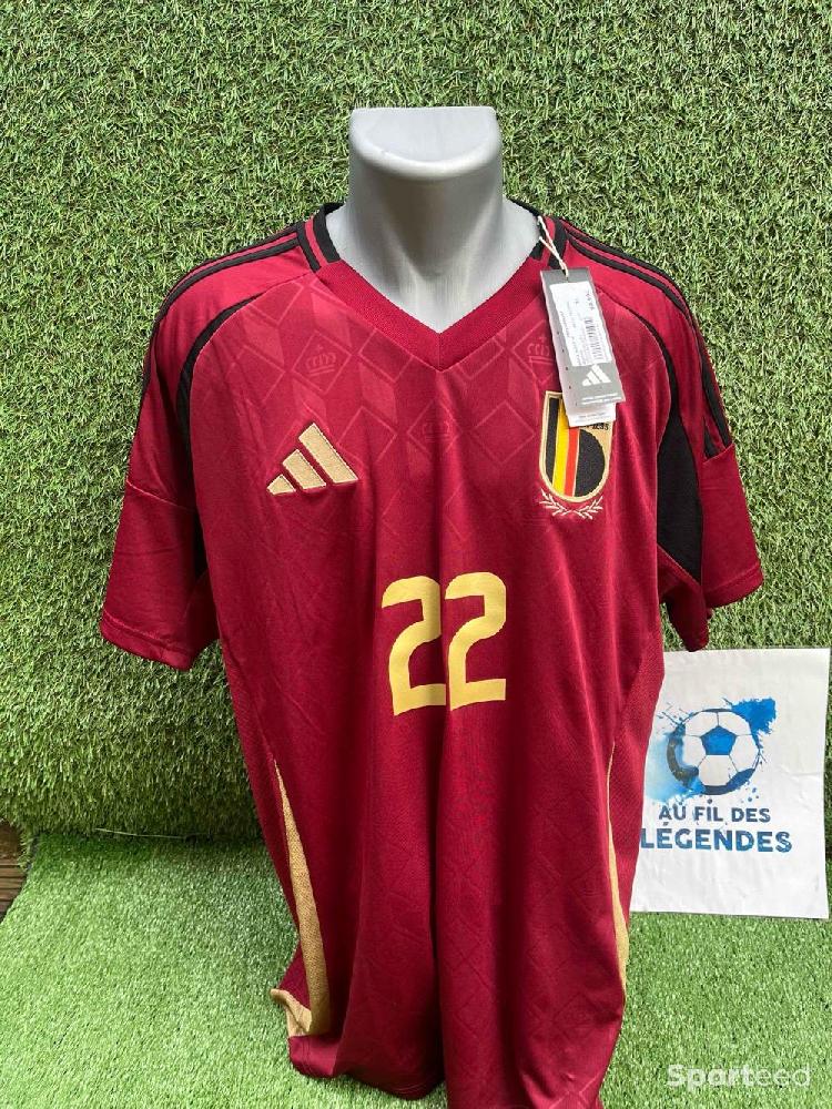 Football - Maillot Doku  Belgique  - photo 2