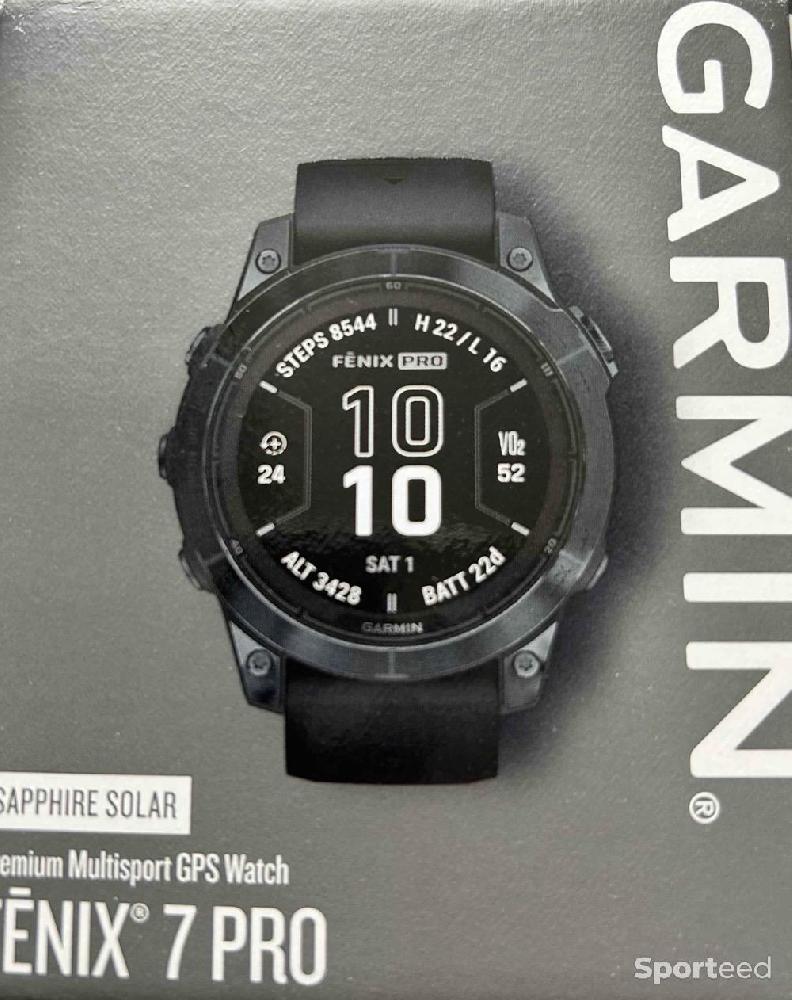 Accessoires électroniques - Garmin Fenix 7 Pro Solard Titane  - photo 3