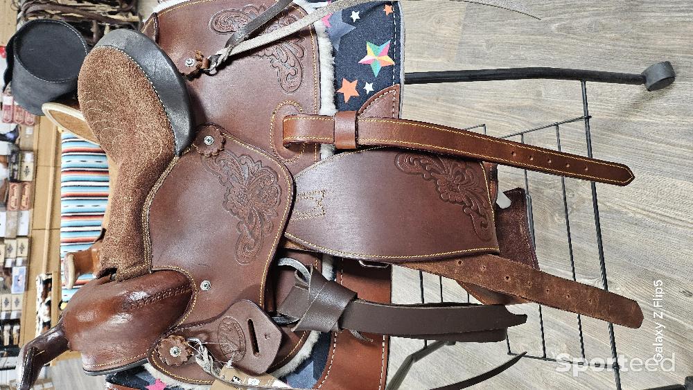 Equitation - Selle Western Enfant Lakota Taille11 - photo 1