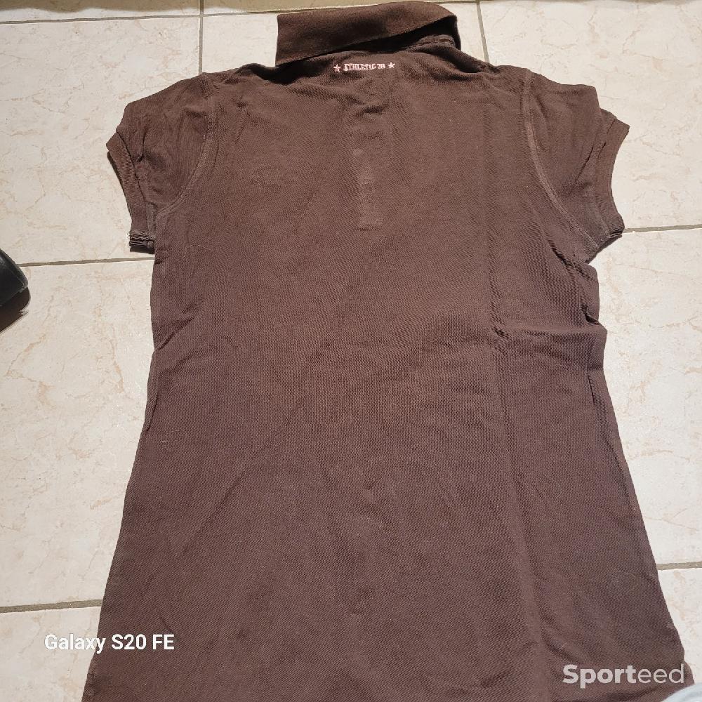 Equitation - Polo brun taille 40 marque athletic - photo 3