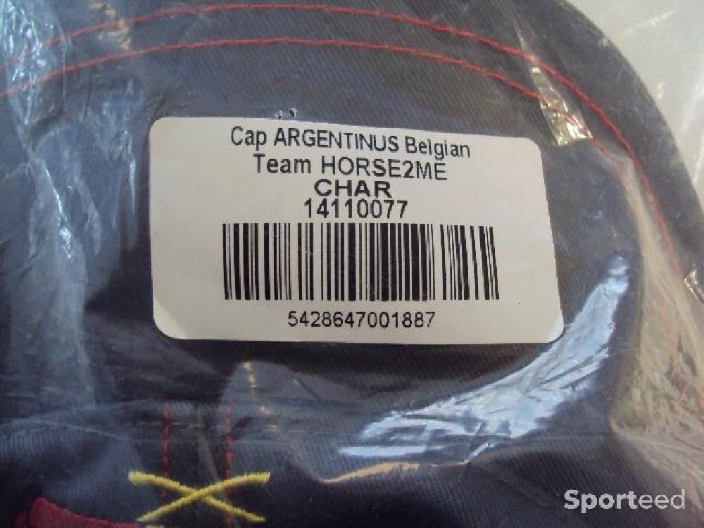 Equitation - casquette Horse2Me - Belgian Equestrian Team - réglable - photo 3