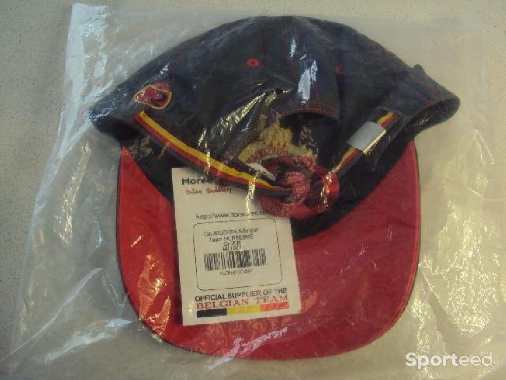 Equitation - casquette Horse2Me - Belgian Equestrian Team - réglable - photo 4