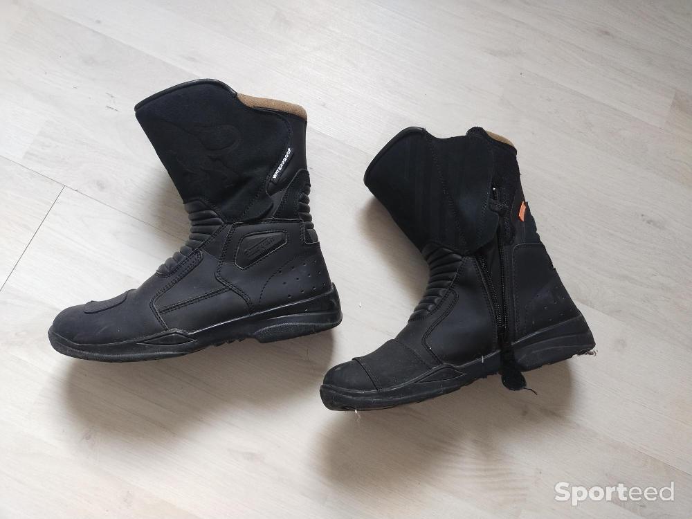 Moto route - Bottes Furygan GT D3O WP Noir - photo 1