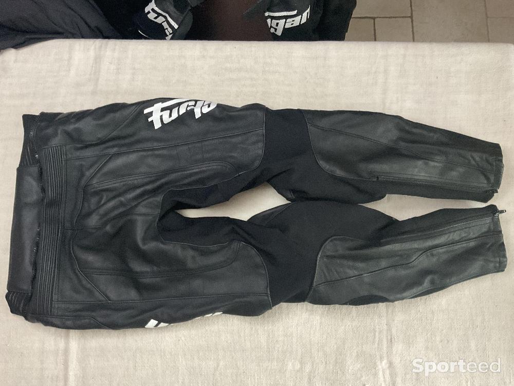 Moto route - Pantalon cuir moto Furygan 40 - photo 2