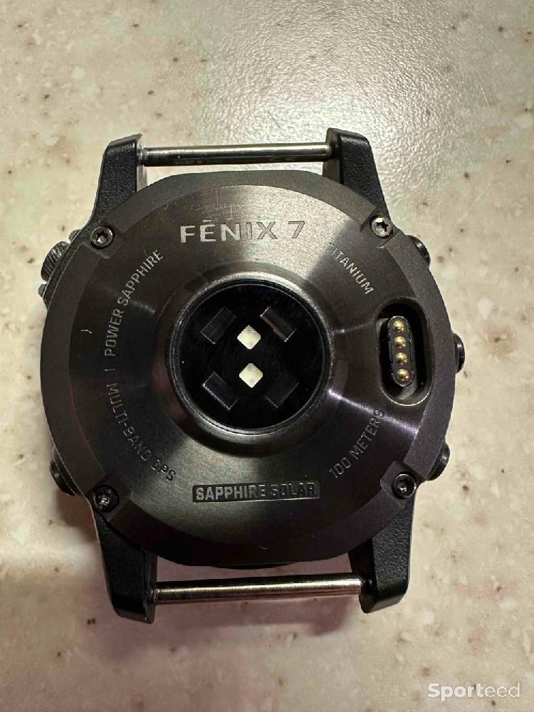 Accessoires électroniques - Montre Garmin Fenix 7 saphir solar - photo 2