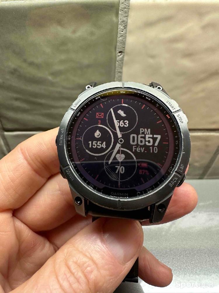 Accessoires électroniques - Montre Garmin Fenix 7 saphir solar - photo 3