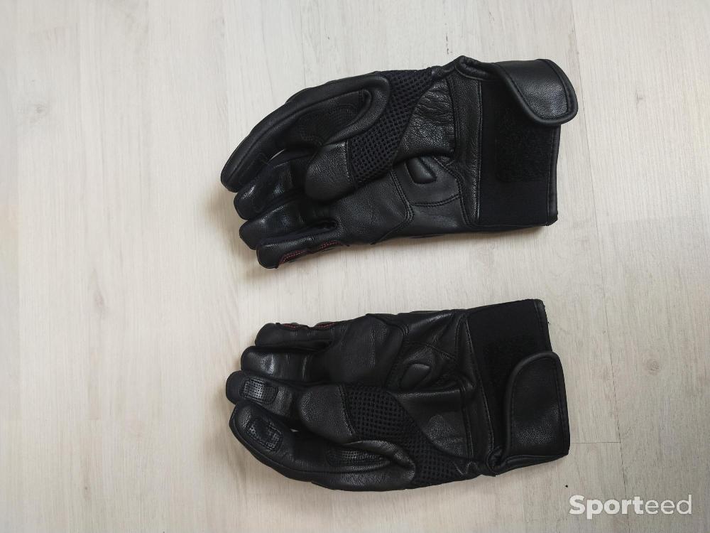 Moto route - Gants été moto Richa BLAST - BLACK - NEUF - photo 1