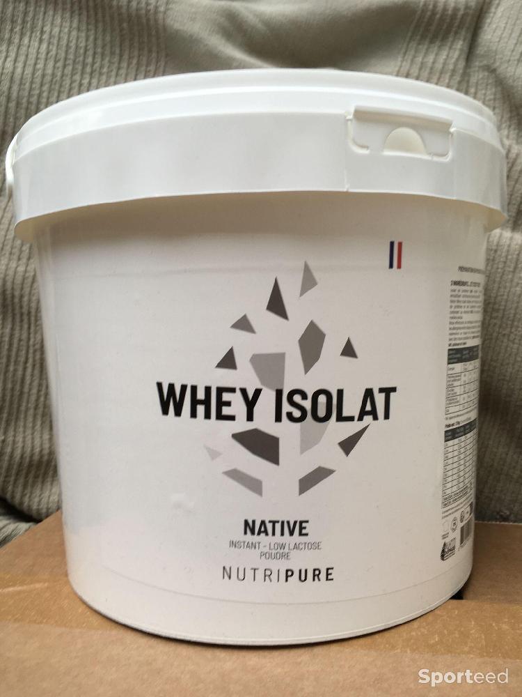 Musculation -  Whey Isolate Native Nutripure Goût Neutre 2kg - photo 1