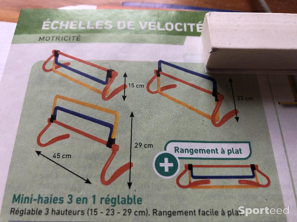 Gymnastique - Mini haies 3 en 1 réglable - photo 2