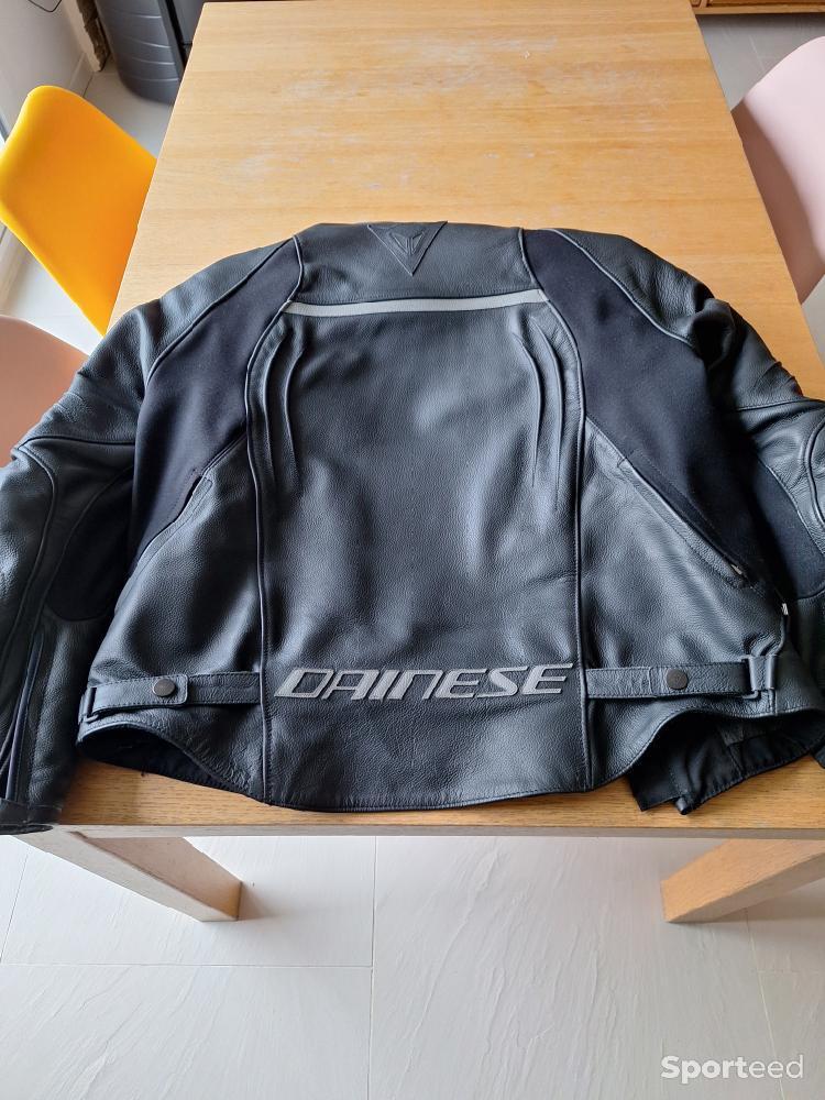 Moto route - Blouson cuir dainese  - photo 5