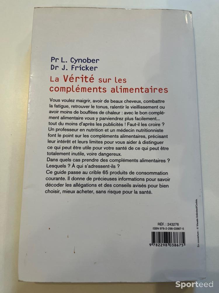 Librairie du sportif - La vérité sur les compléments alimentaires  - photo 2