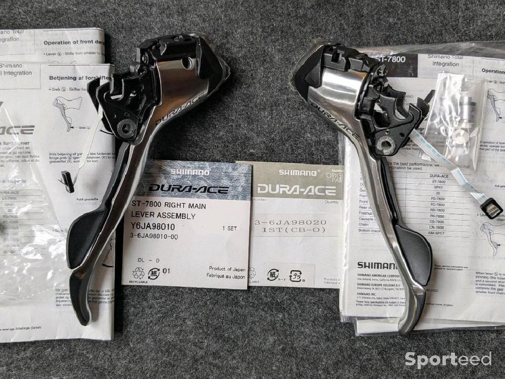 Vélo route - Shifters Dura Ace 7800 STI 10 - photo 5