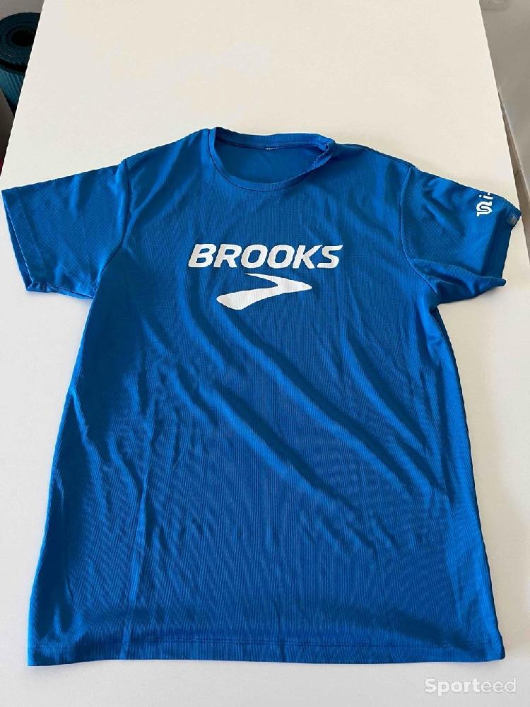 Course à pied trail - T-shirt Brooks  - photo 1