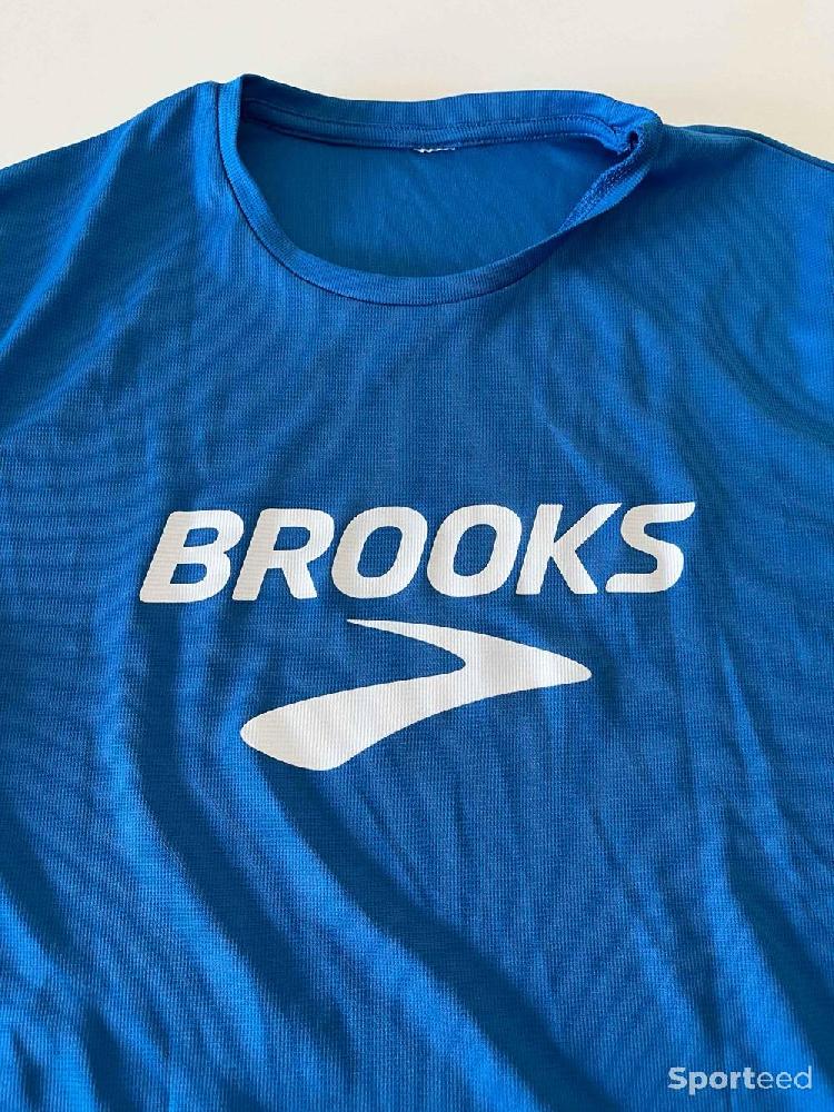 Course à pied trail - T-shirt Brooks  - photo 3