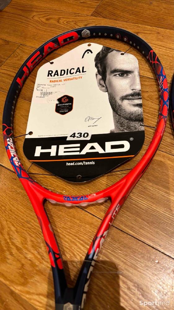 Tennis - Raquette de tennis Head Graphene Touch Radical MP 2019- Manche 4 - photo 2