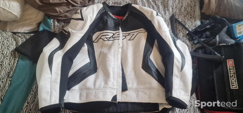 Moto route - veste moto cuir - photo 1