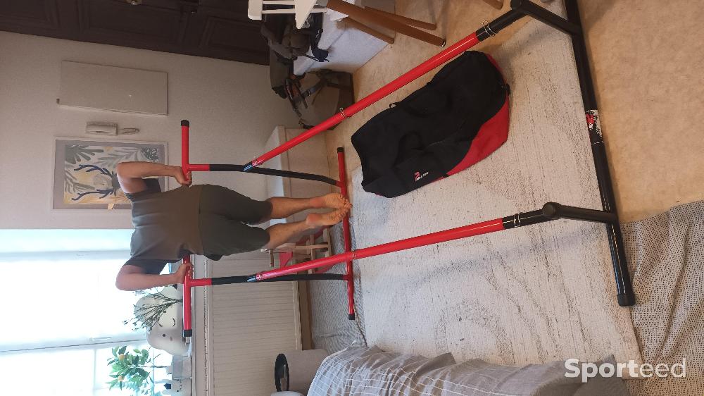 Musculation - Barre à traction/dips PULL-UP MATE + sac de transport  - photo 2