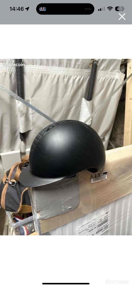 Equitation - Bombe taille 54 marque fonganza servis 4/5 fois   - photo 1