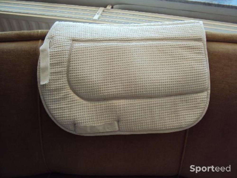 Equitation - tapis de selle mixte - taille cheval - photo 1
