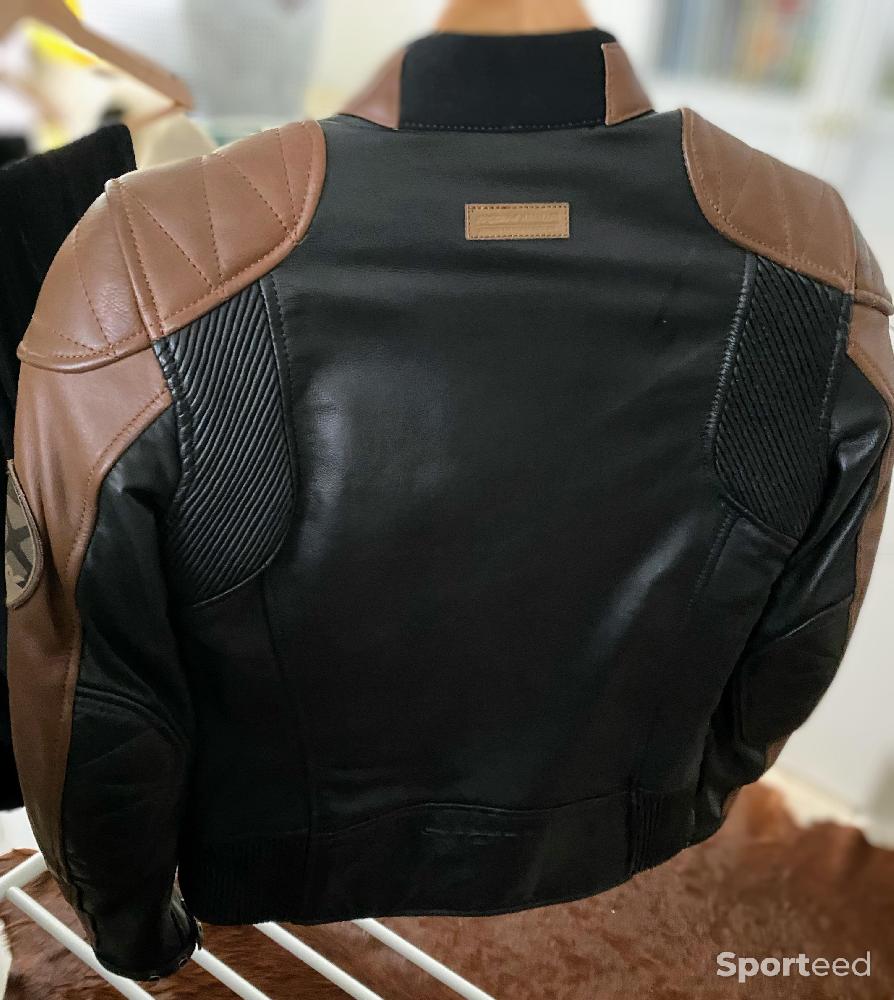 Moto route - Blouson cuir moto IXON Pionner Lady - photo 4