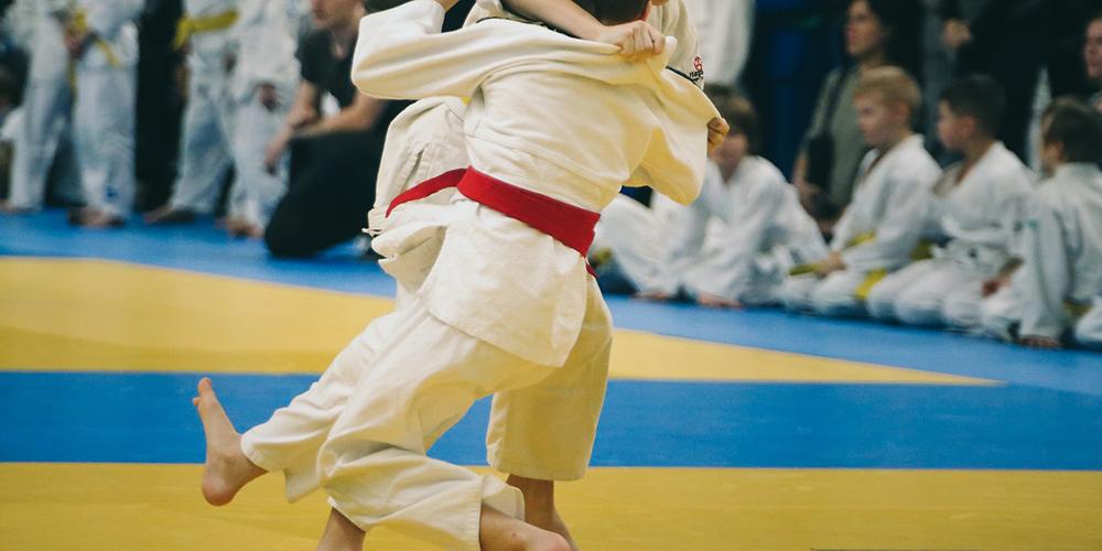 Sac de sport judo grain de riz enfant BUDO-FIGHT